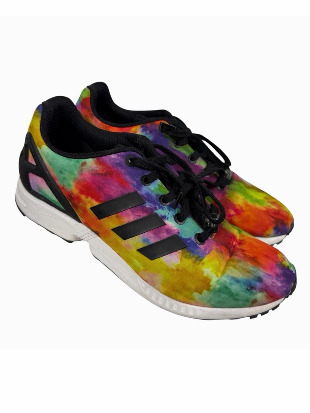 Adidas Torsion ZX Flux Multicolor Walking Running Shoes Sneakers Womens Size 7